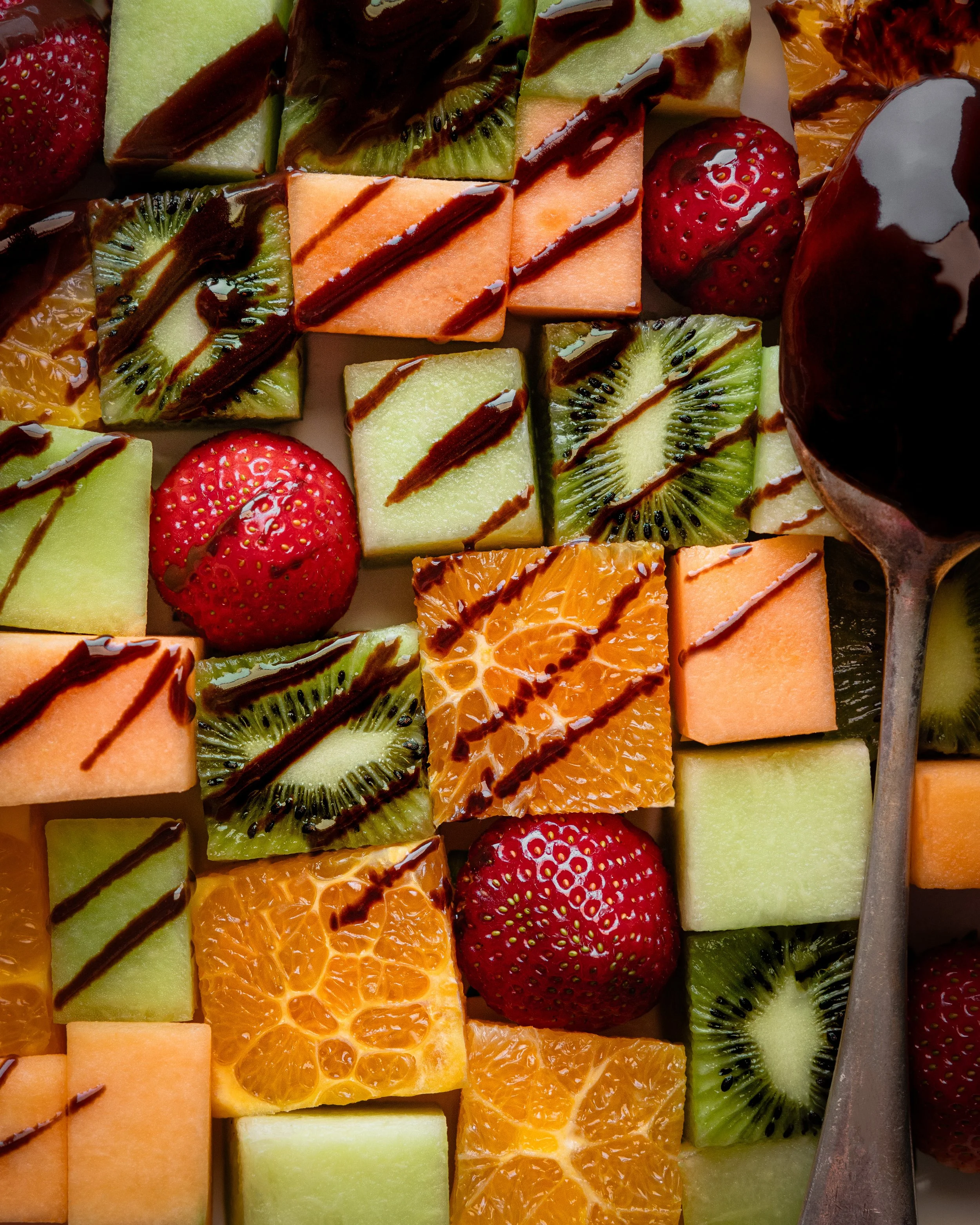 mosaic fruit salad.