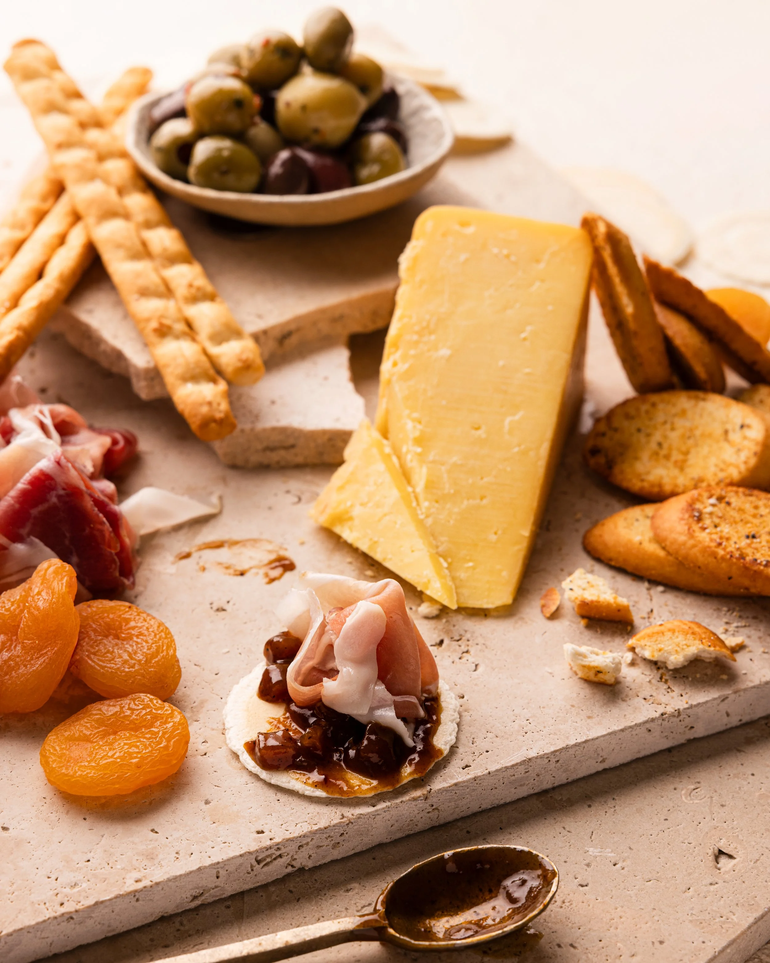 chutney cheeseboard.