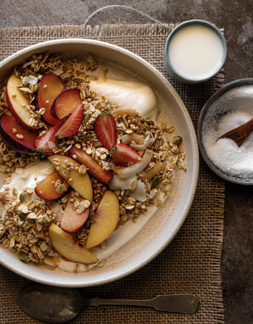 salted caramel granola.