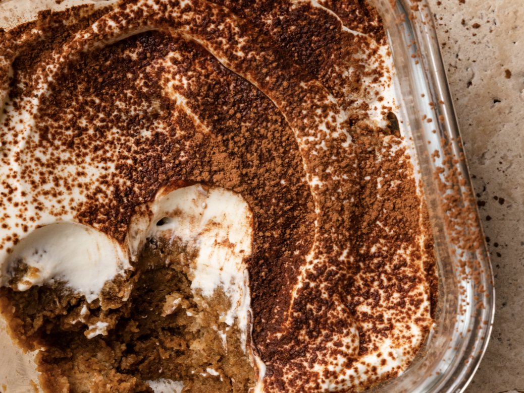 meal prep: tiramisu overnight weetbix.
