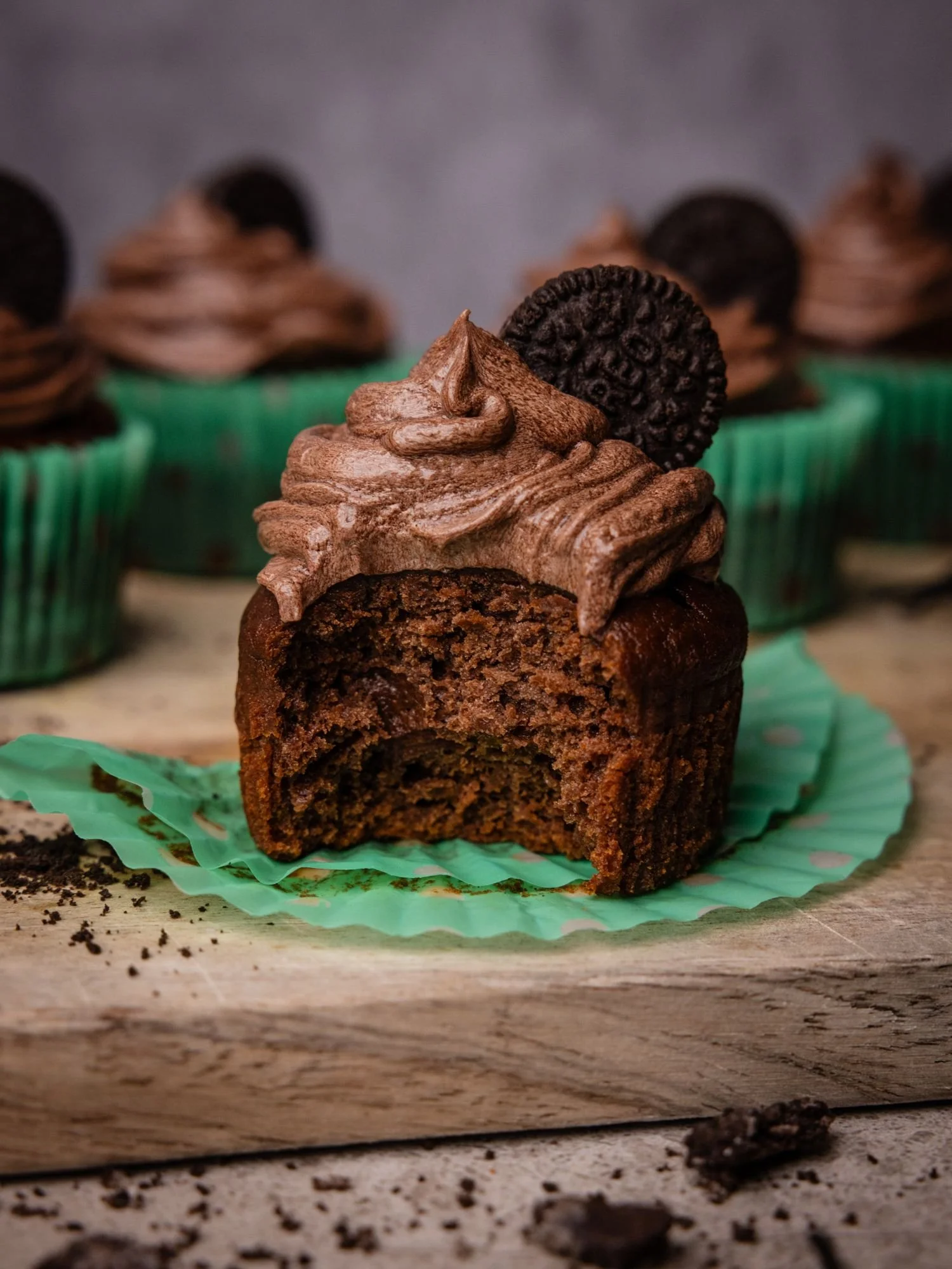 Sweet Potatoes Australia chocolate sweet potato Halloween themed cupcakes