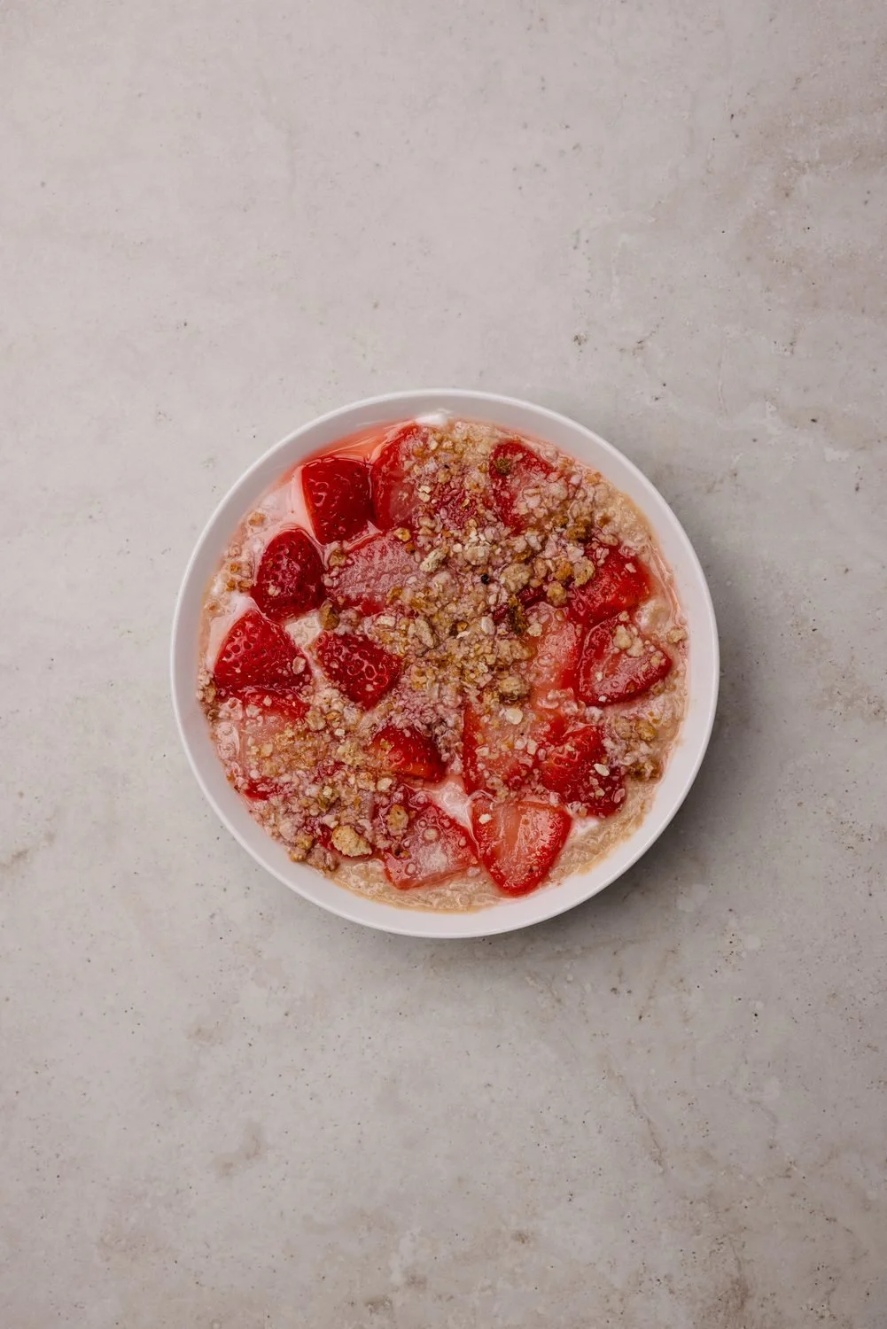 Strawberry tart oats