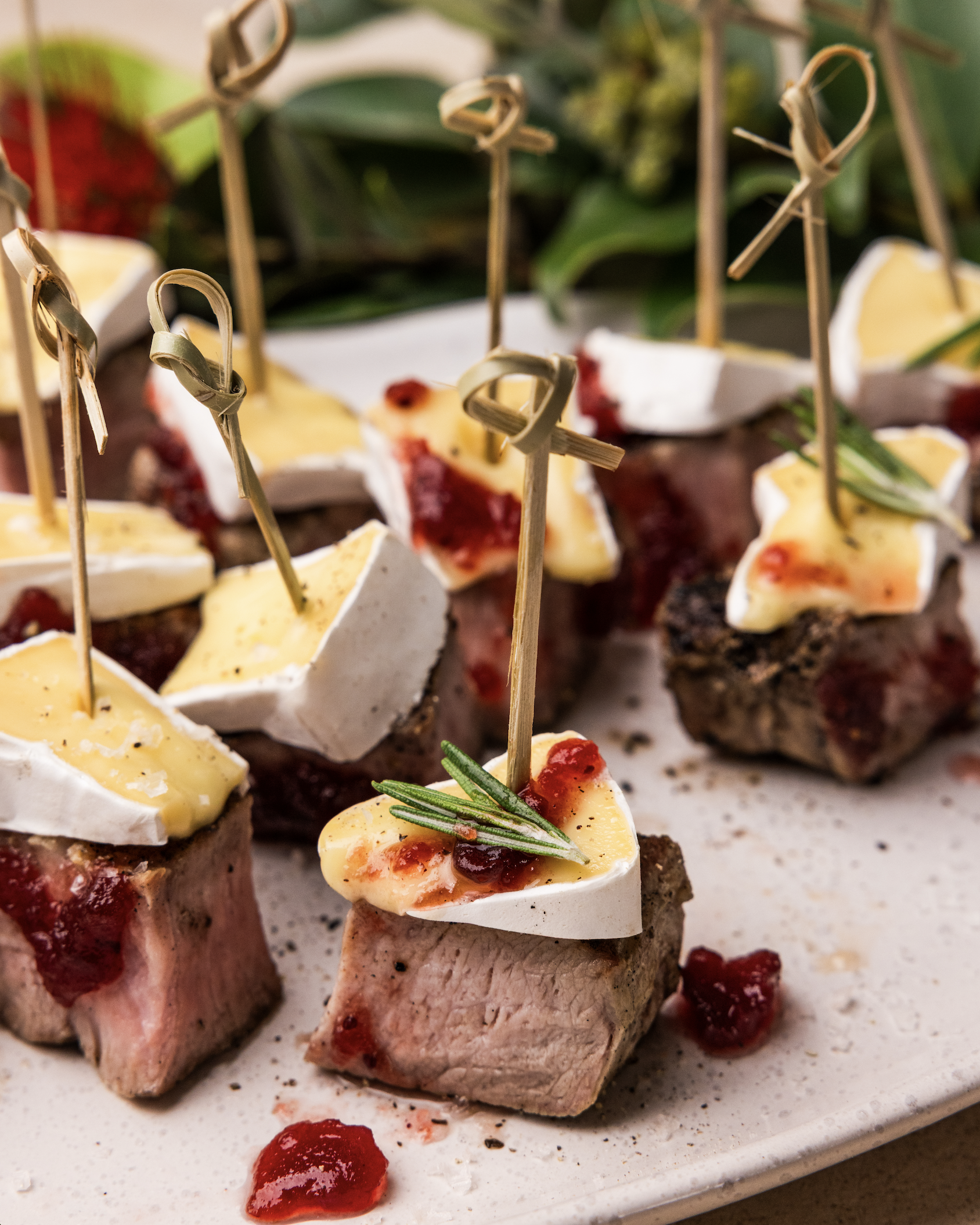 scotch pork canapés.