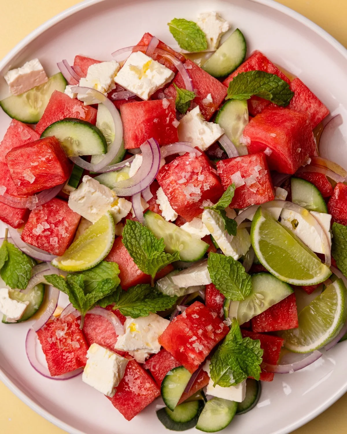 Summer watermelon salad