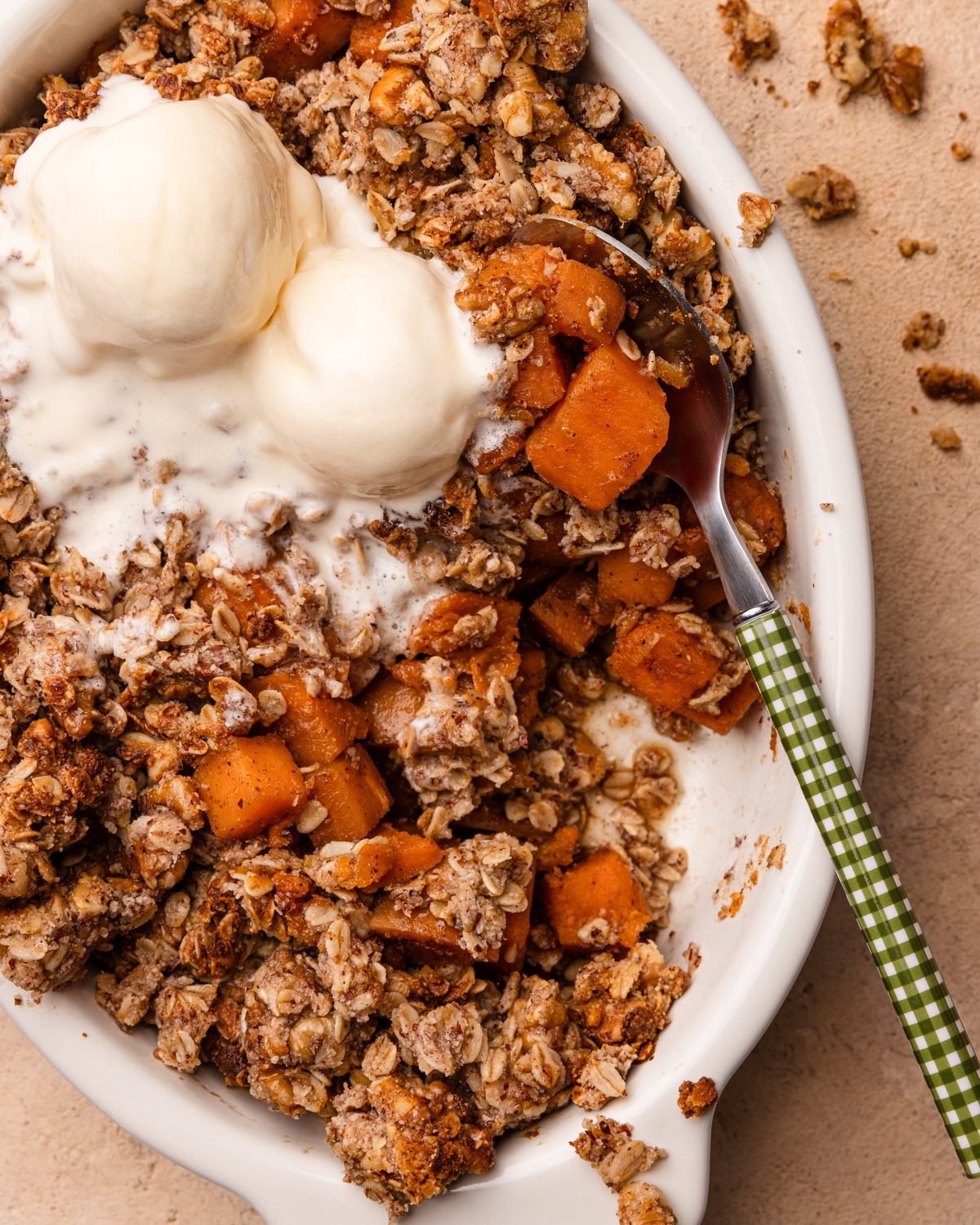 Sweet potato cobbler