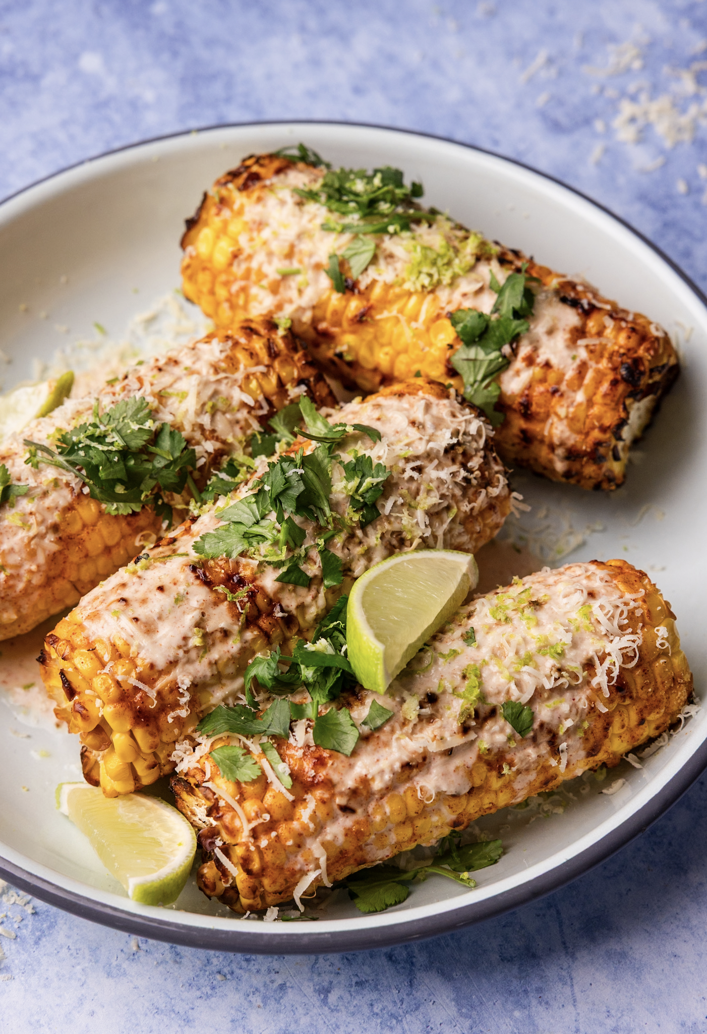 mexican airfryer corn.