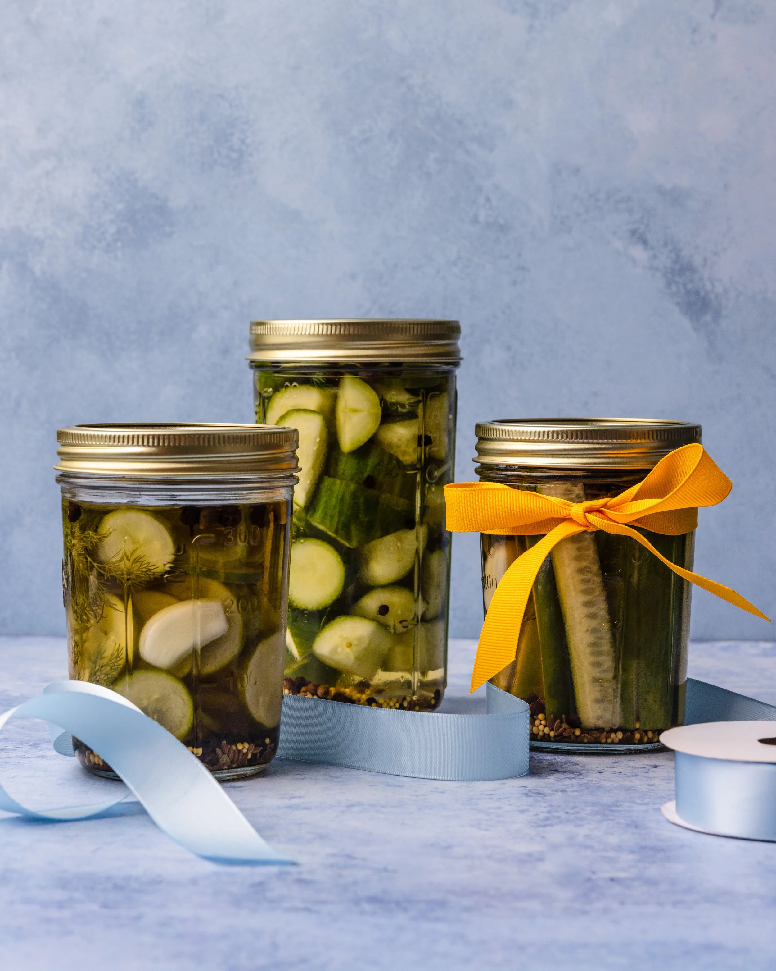 festive gifting - dill pickles.