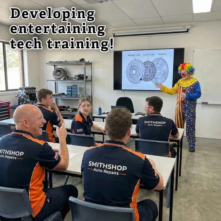 Developing Entertaining Tech Training