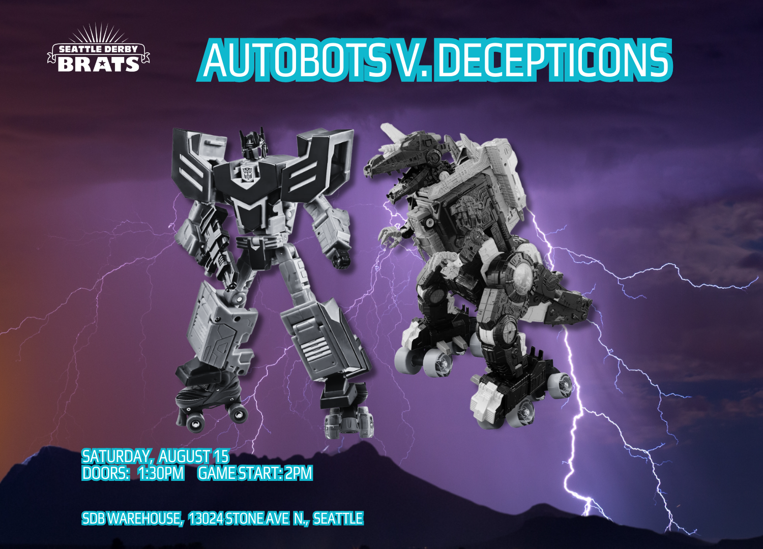 Autobots v. Decepticons: SDB Adult Fundraiser Game