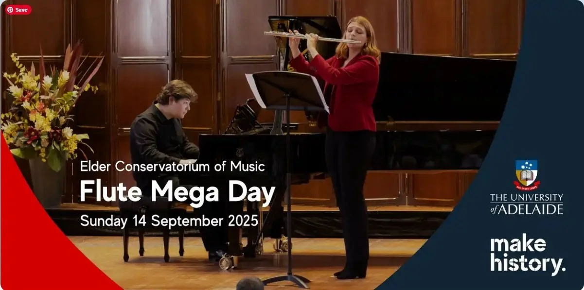 Elder Conservatorium of Music's 'Flute Mega Day'