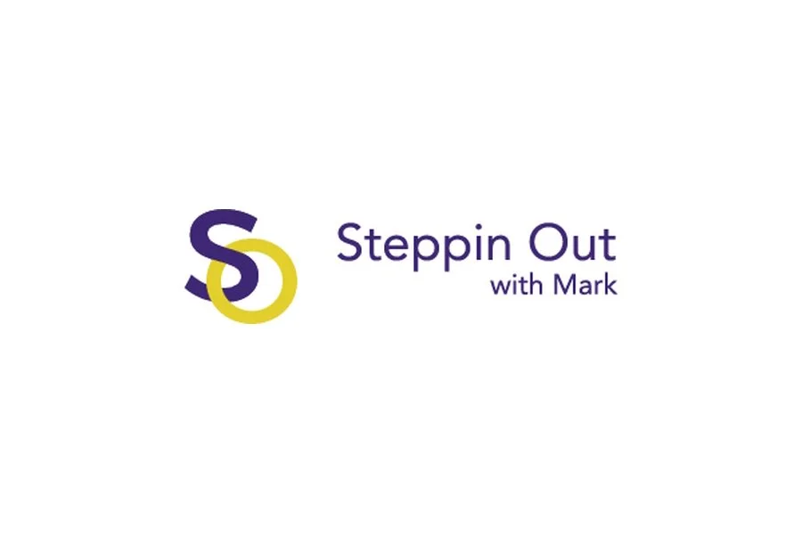 Stepping Out with Mark logo