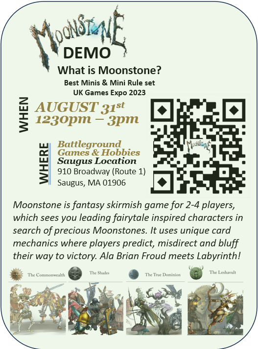 Moonstone Demo Day Saugus