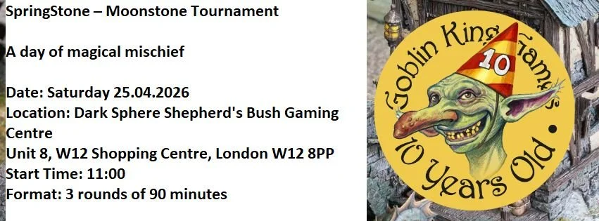 Springstone- Moonstone tournament