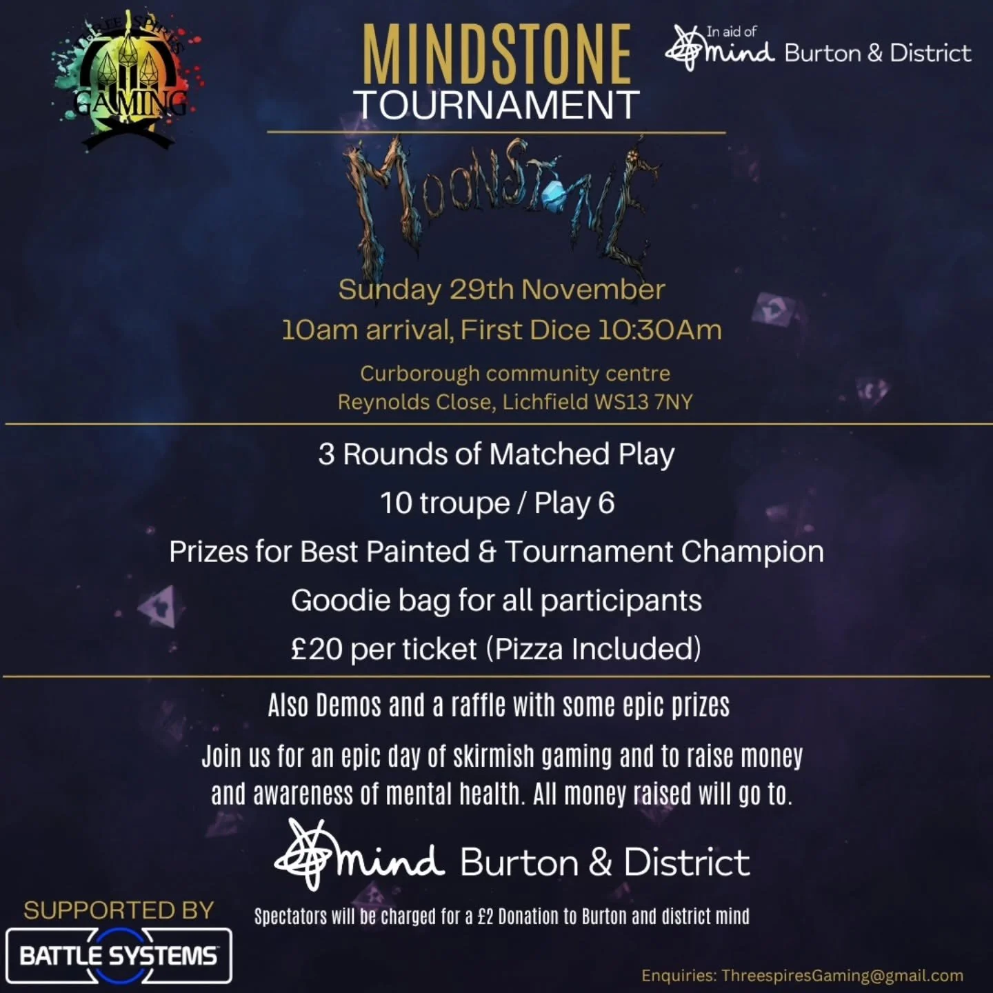 Moonstone Charity Tournament! 