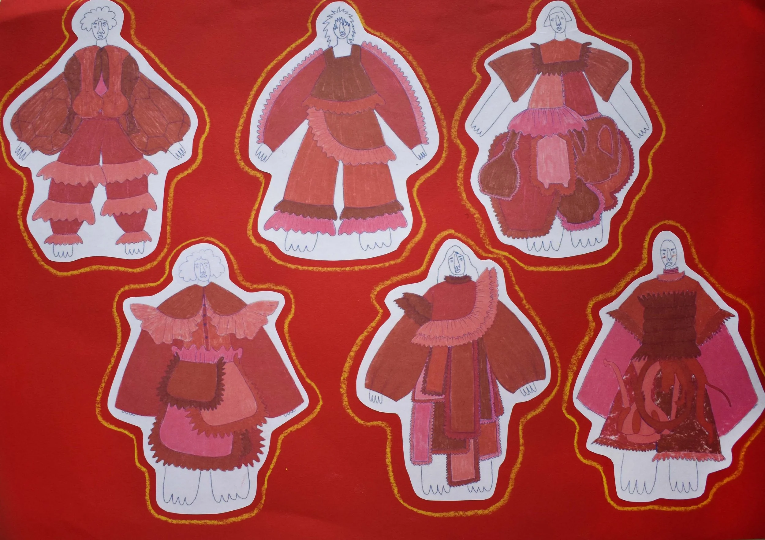 Esme Carter fashion print designer Jarramplas