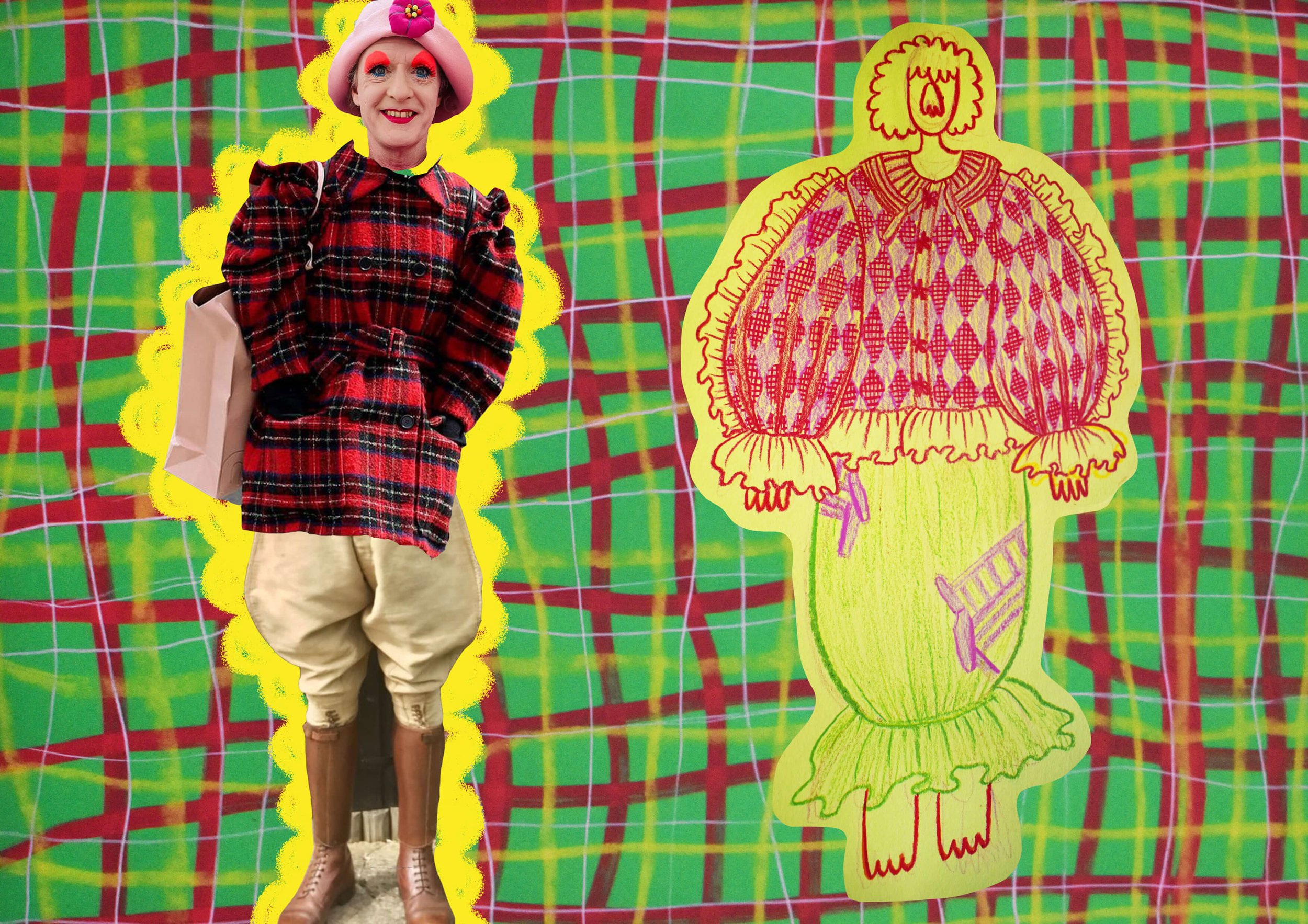 Design a dress for Grayson Perry Central St Martins