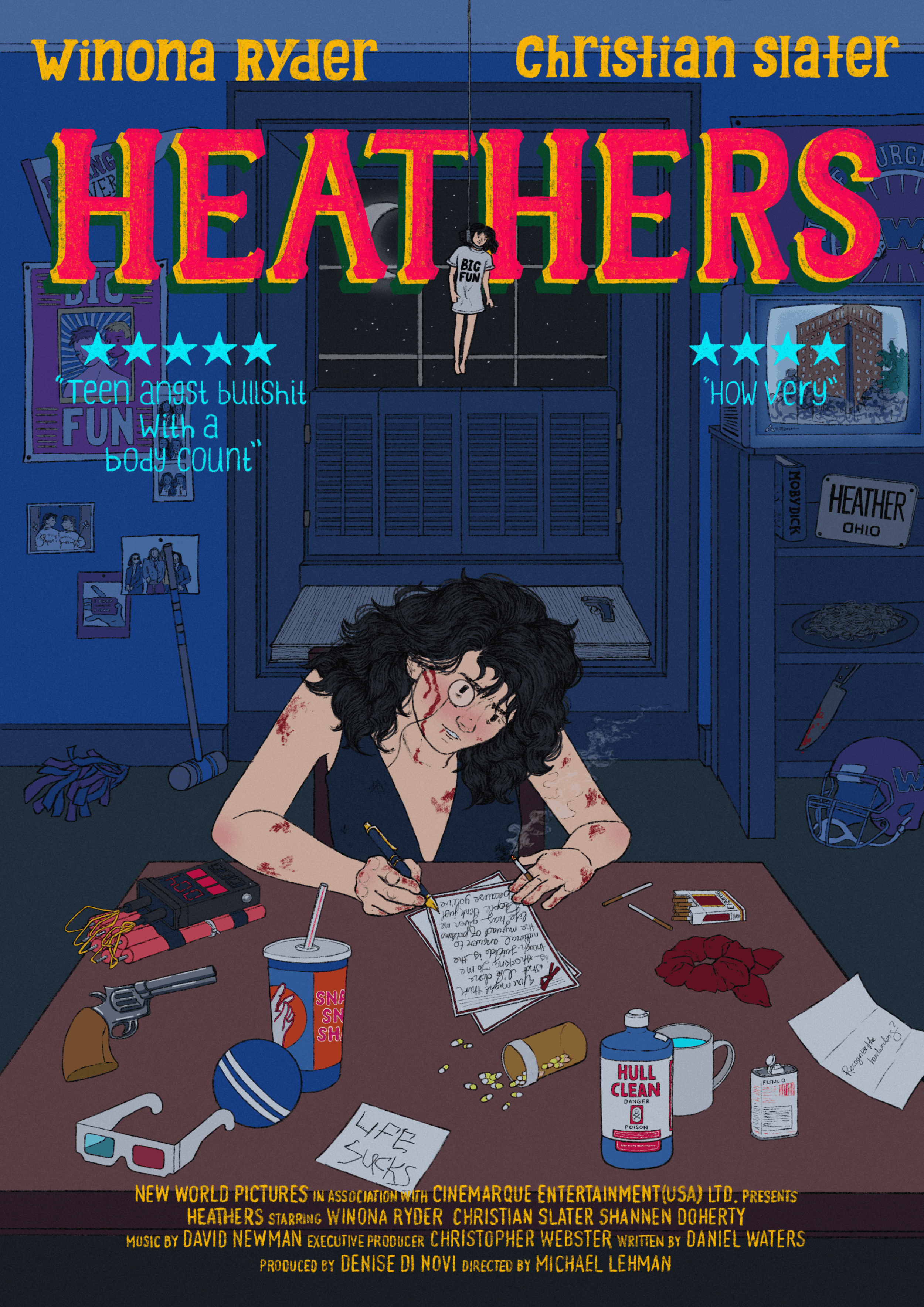 Heathers poster