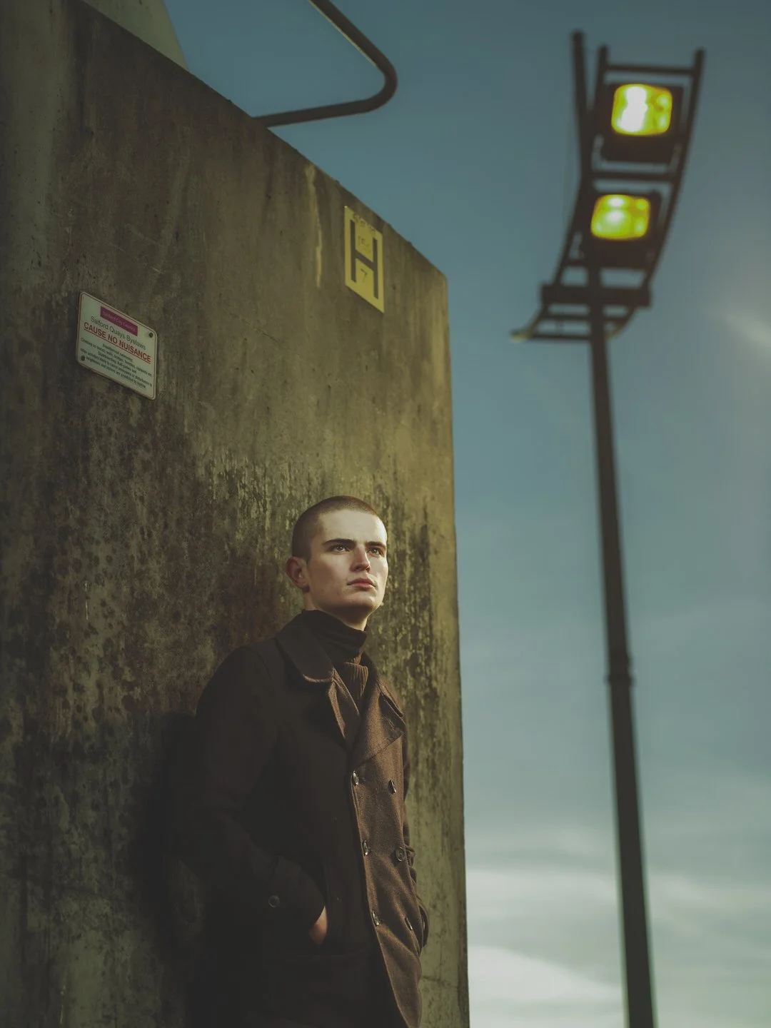 Environmental actor portrait on location, three hour session