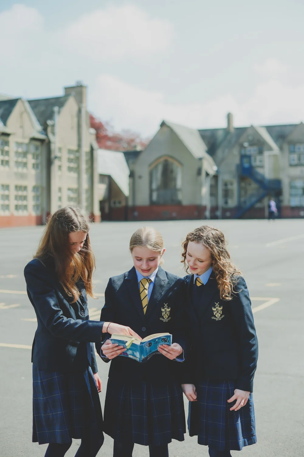 Lunch on the field - school photography by Brett Harkness, Lancashire