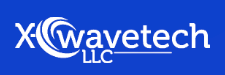 XWavetech LLC logo on a blue background