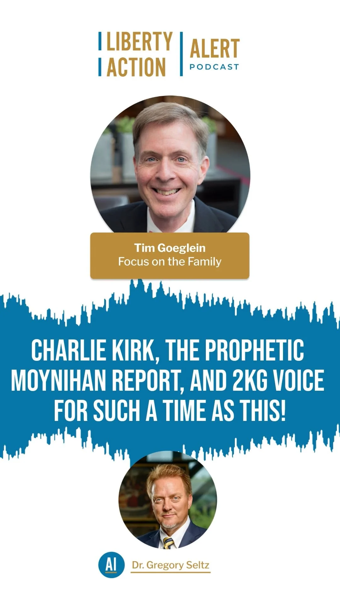 Charlie Kirk, the Prophetic Moynihan Report, and 2KG Voice for such a Time as This!