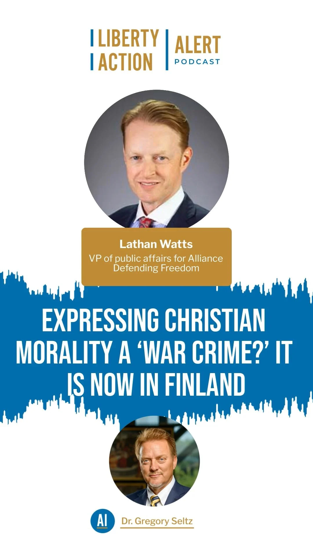 Expressing Christian Morality a ‘War Crime?’ It is Now in Finland.
