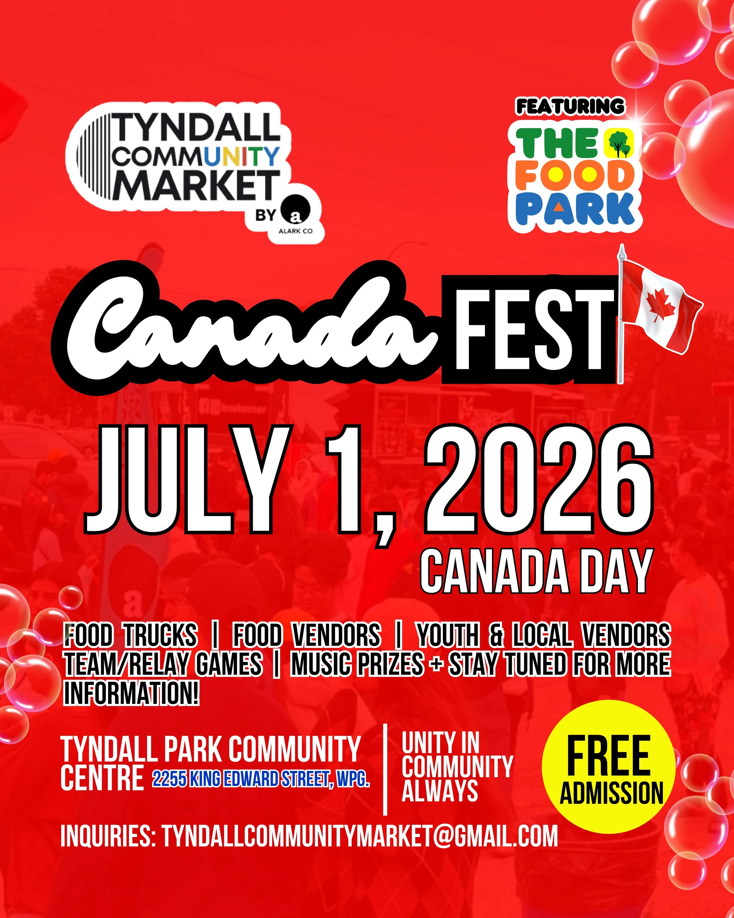 CANADA FEST - JULY 1, 2026 CANADA DAY