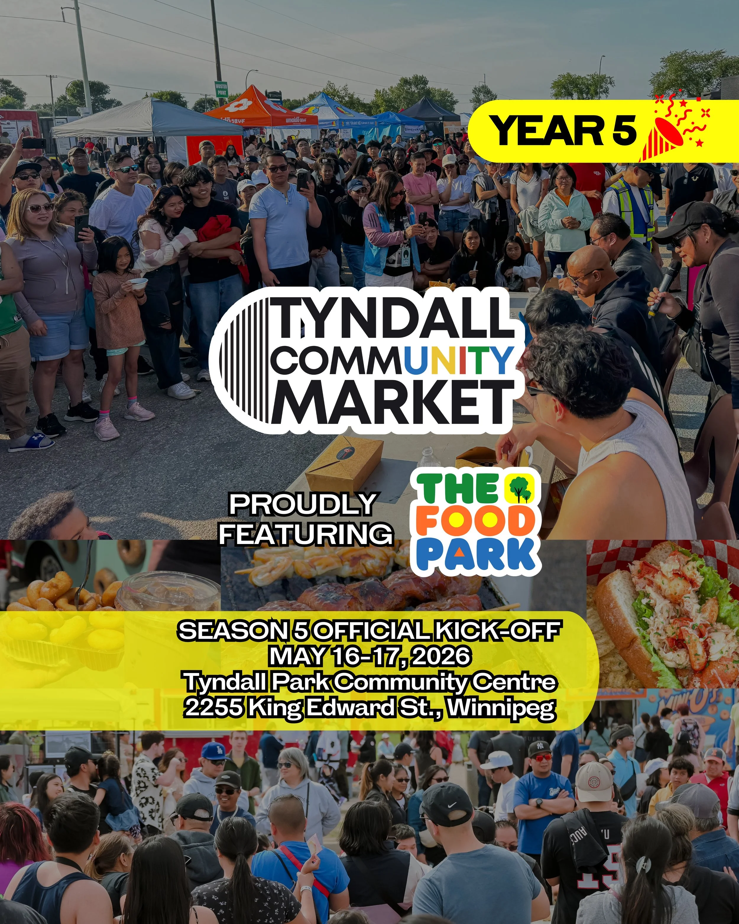 TYNDALL COMMUNITY MARKET - SEASON 5 KICK OFF!