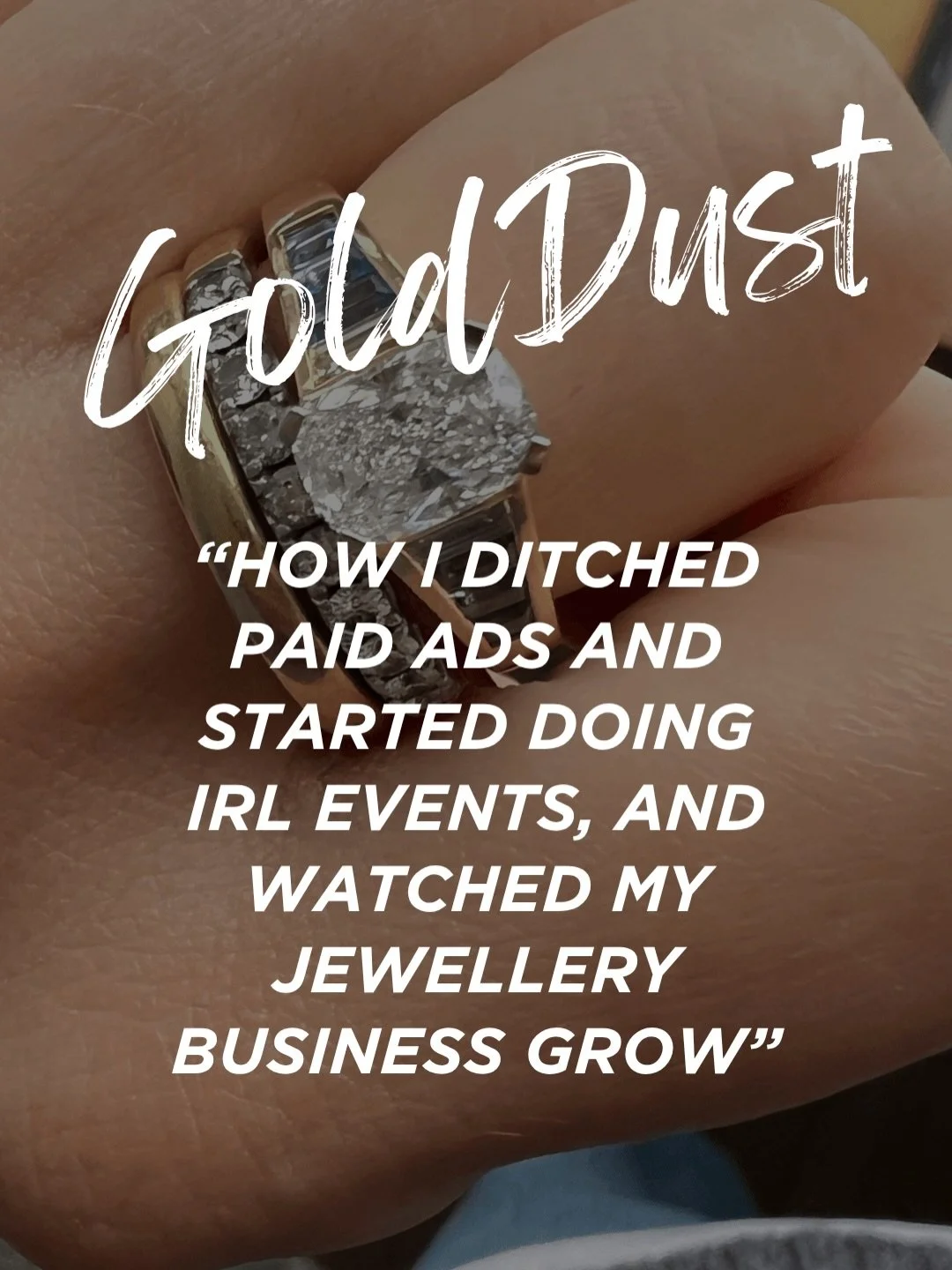 Jewellery business advice you can&rsquo;t get anywhere else, from the most successful independent jewellers out there. 

Listen now to the GoldDust podcast, link in my bio or comment &lsquo;pod&rsquo; in the comments to get the link direct to your in