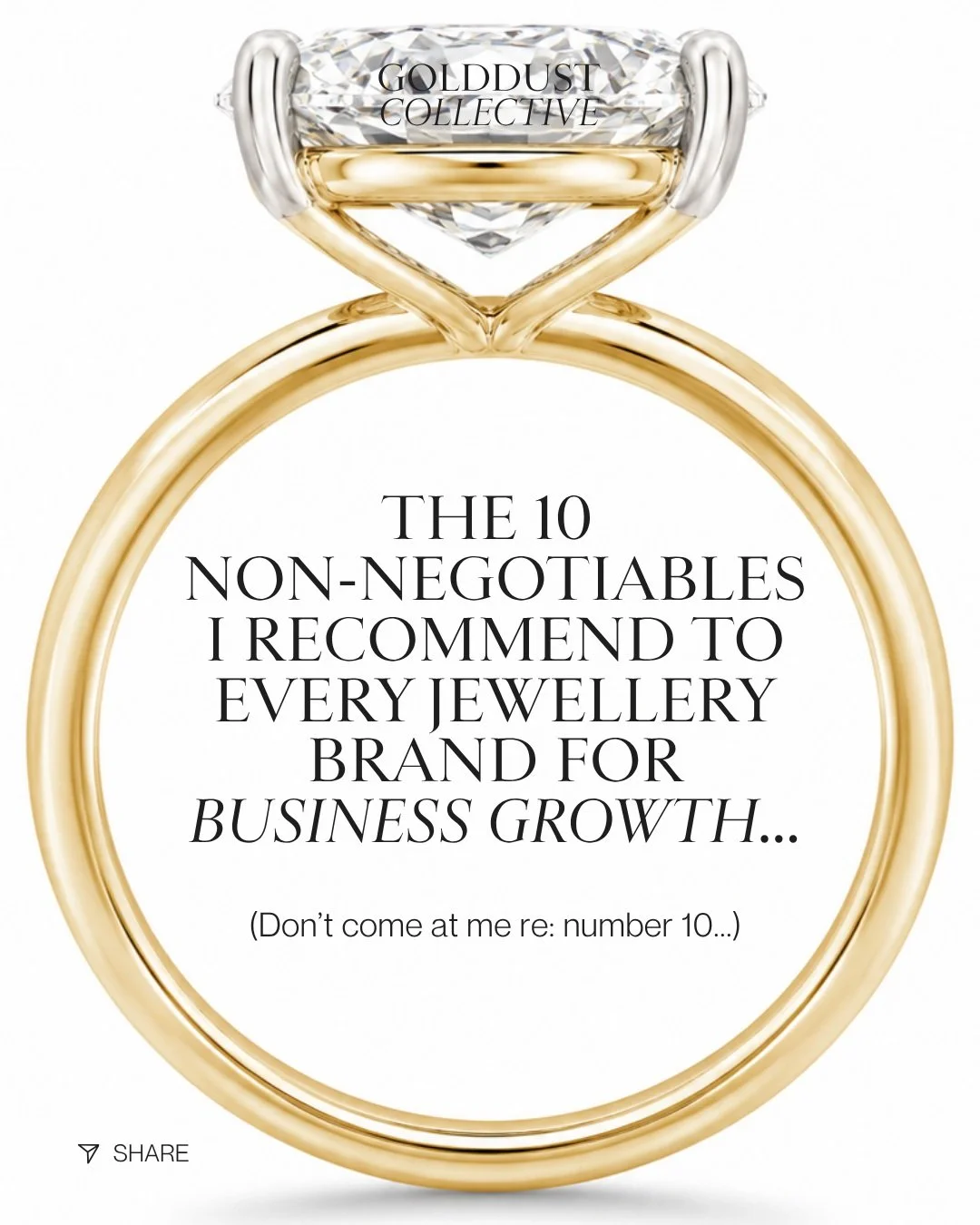 Your Brand Building checklist 🎯

Working steadily though these 10 points (also what I&rsquo;ve built the GoldDust framework around btw) will boost brand awareness and result in stronger, more consistent sales. 

The order is also important. 

There&