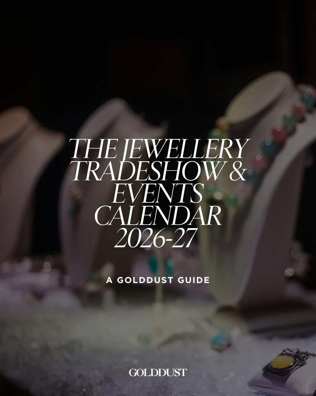Another day, another time-saving, stress reducing, more-organised feeling resource for GoldDust Collective 💥 

Members can now subscribe to a calendar so all the biggest jewellery trade shows and exhibitions are automatically uploaded in their diary