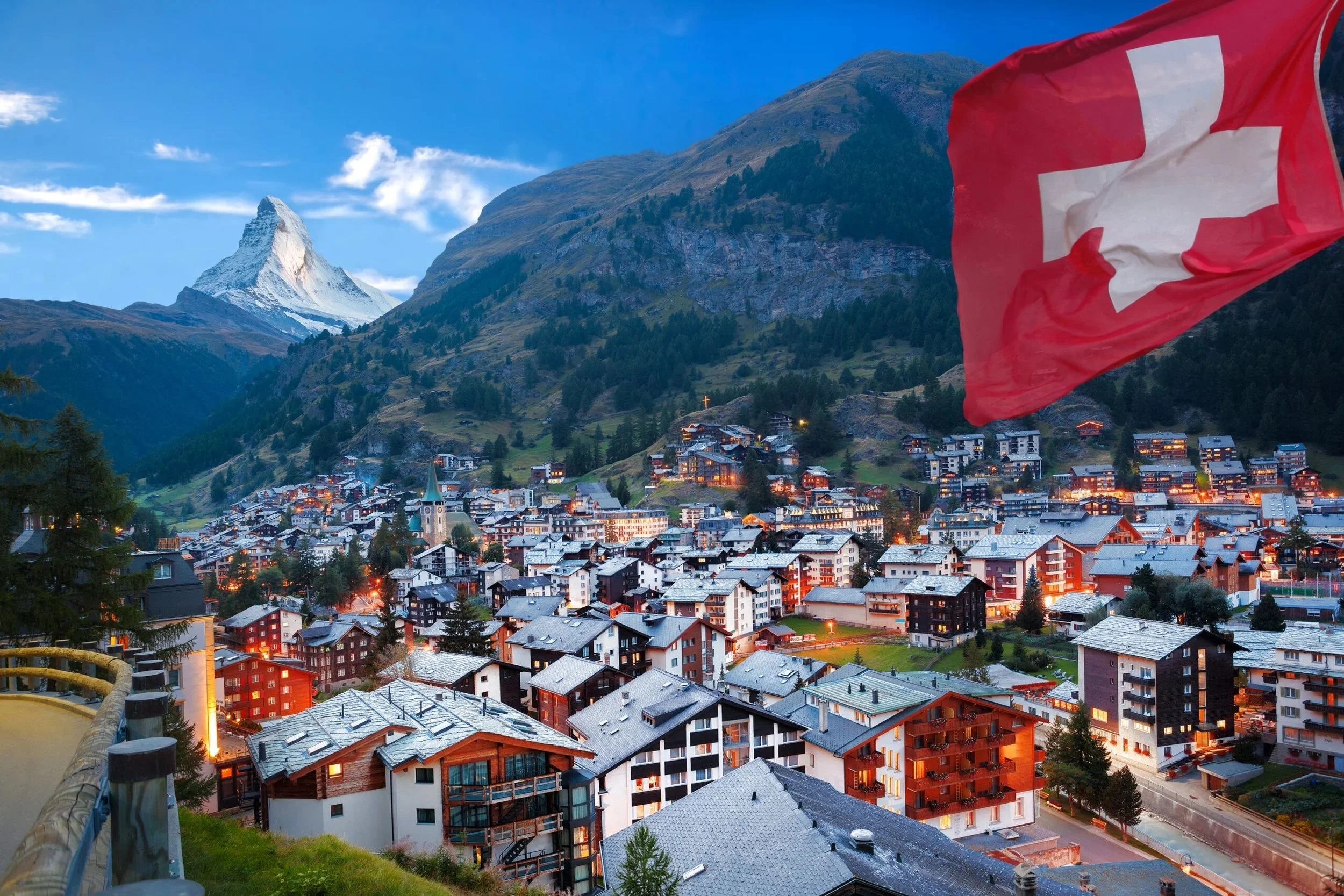 Visite en Suisse