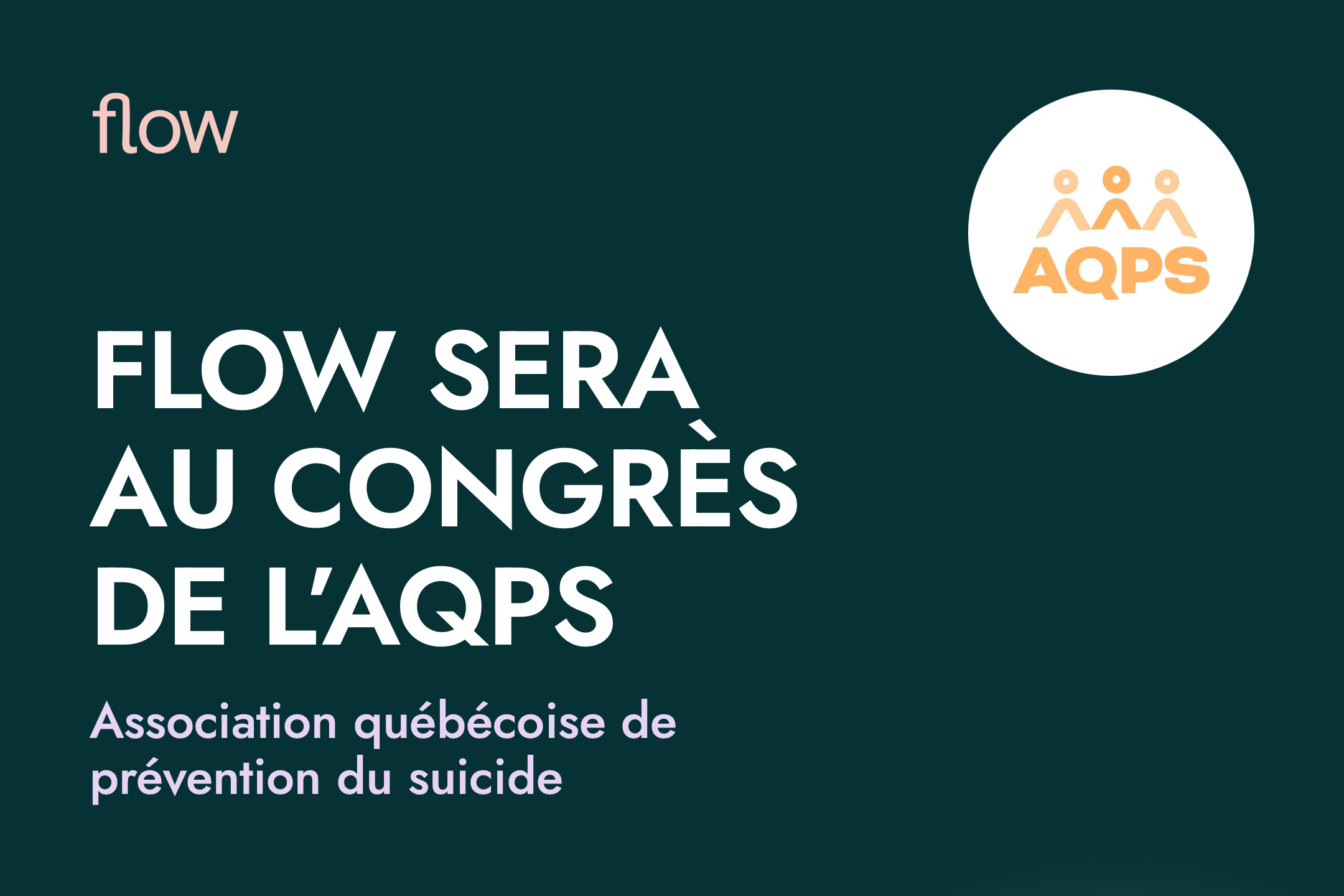 Grand forum de la prévention du suicide