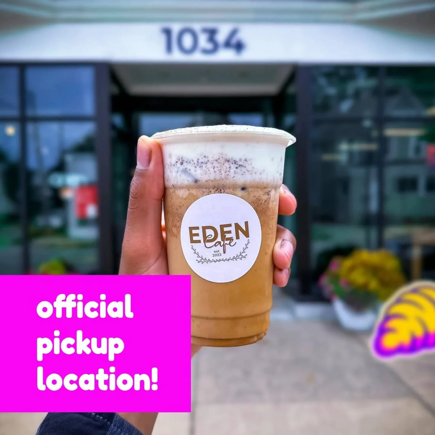 ABSOLUTELY HUGE NEWS FOR PEOPLE WHO ENJOY PICKING UP PASTRIES ON THE WEST SIDE OF TOWN ON OCCASIONAL SUNDAY MORNINGS. You can now pick up your Sunday Bakeday order from @eden_cafe_gr on Bridge St! Just choose it from the menu when you check out. Bake