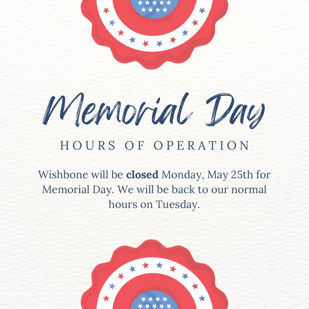 Update for Memorial Day!