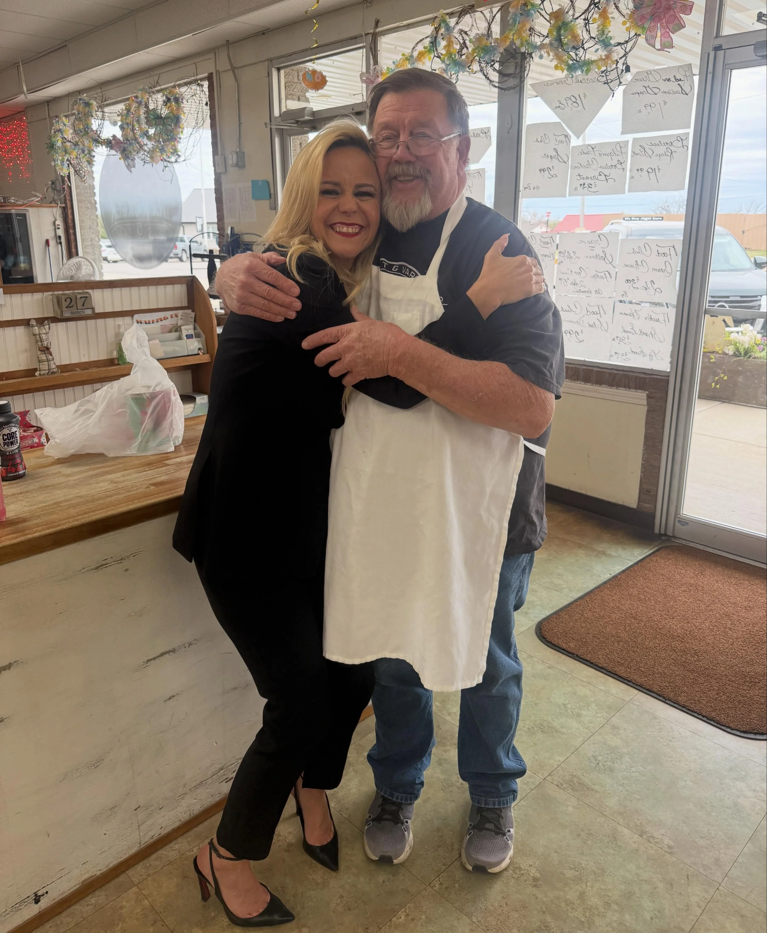 You&rsquo;re looking at a saint right here. No- I&rsquo;m not a saint like Mother Theresa.

But if you want to know what a saint looks like, Jimmy and I are perfect examples! 

To be a saint literally means to be set apart for God. It means to be hol