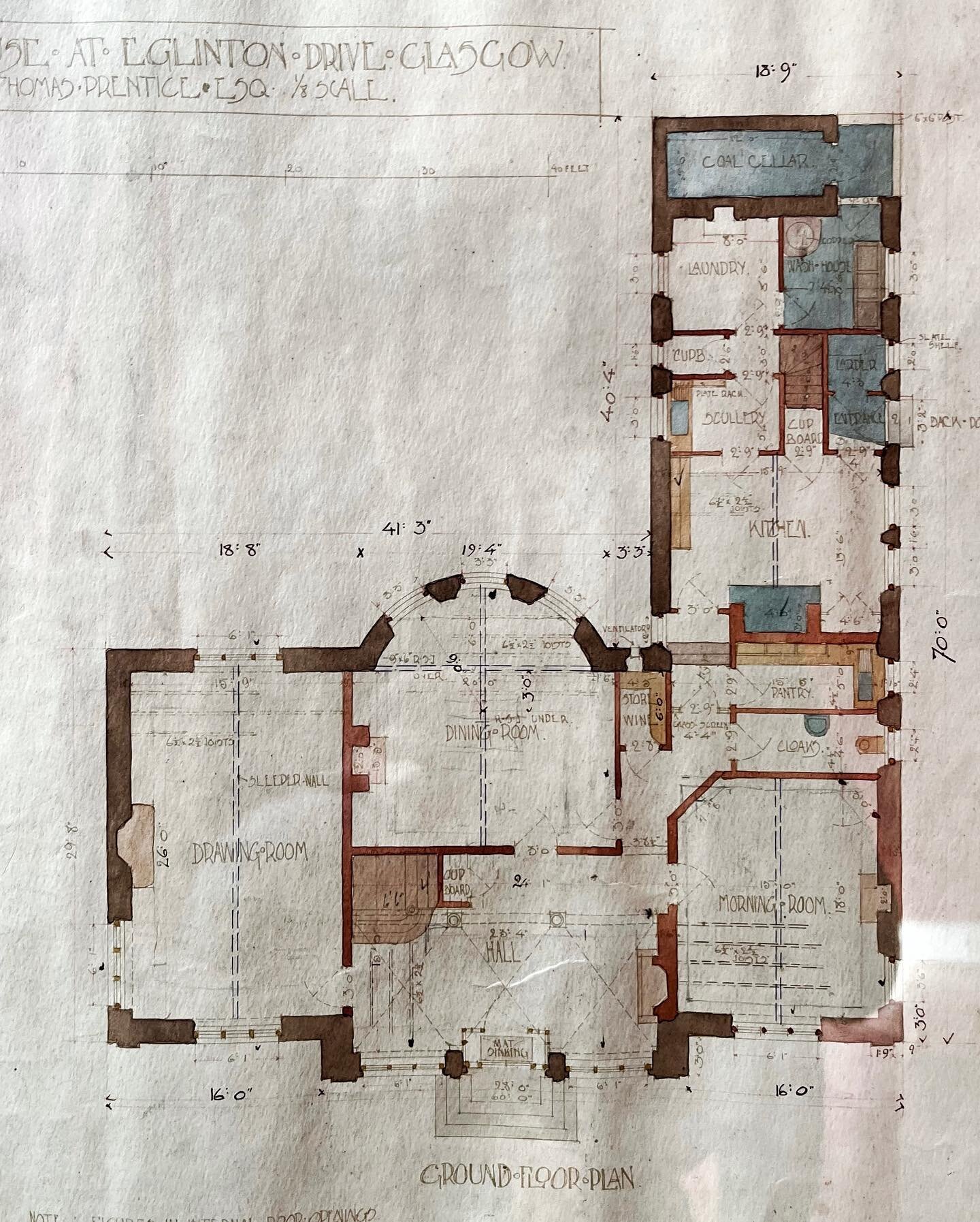 ALTERATIONS // CLEVEDEN GARDENS 

We are delighted to have started the design process on this incredible Grade A listed Edwardian Renaissance villa in Glasgow&rsquo;s West end. 

The proposals will aim to sympathetically and carefully upgrade the exi