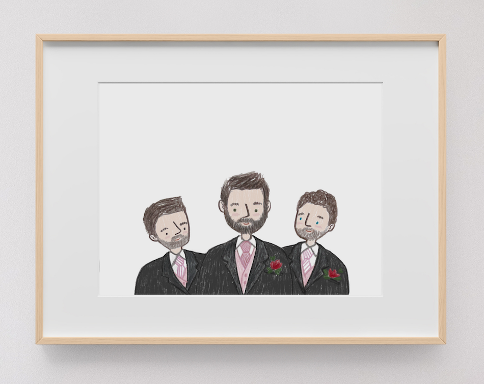 3 men and groom wedding illustration.png