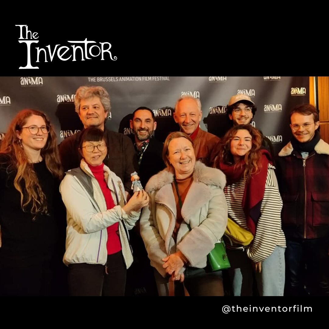 @Theinventorfilm team was in Brussels to attend the @animafestbxl last week.
Masterclasses, talks and a lot of knowledge from some of the talented members of #TheInventorFilm crew!
.
.
.
.
#theinventorfilm #StopMotion #Animation #Film #animator #stop