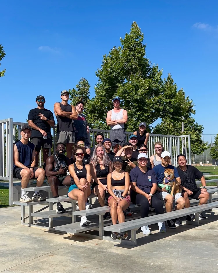Crown Fitness outdoor personal training session in Irvine, CA