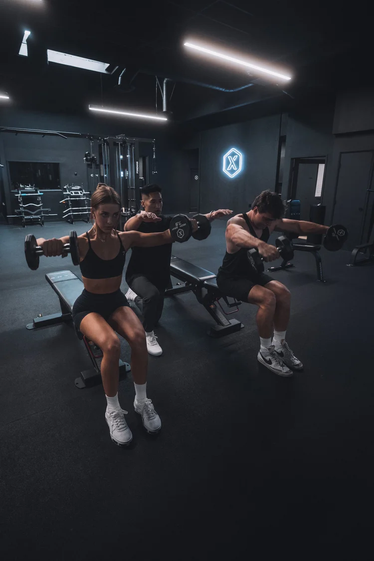 Private personal training at Crown Fitness in Irvine, CA