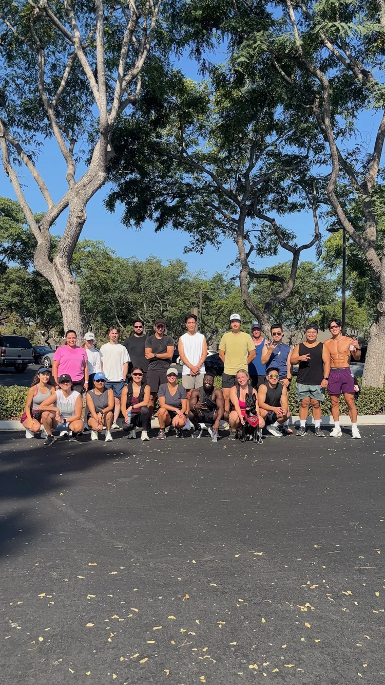 Crown Fitness run club personal training fitness coaching in Tustin, CA