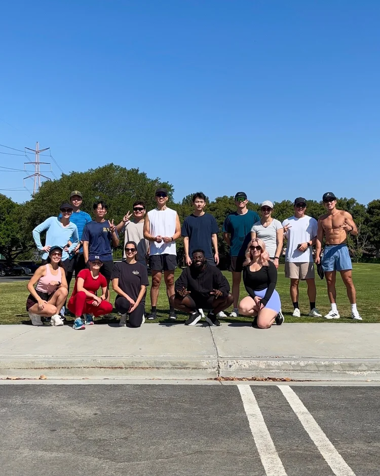 Crown Fitness Run Club outdoor personal training in Irvine, CA
