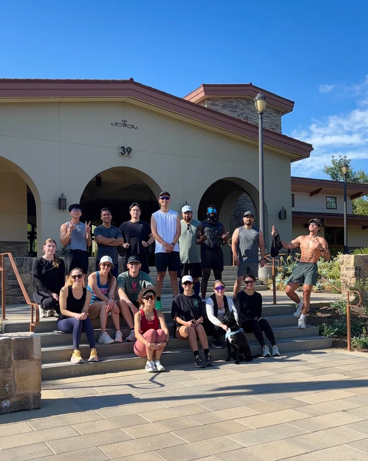 Crown Fitness Run Club personal training session in Irvine, CA