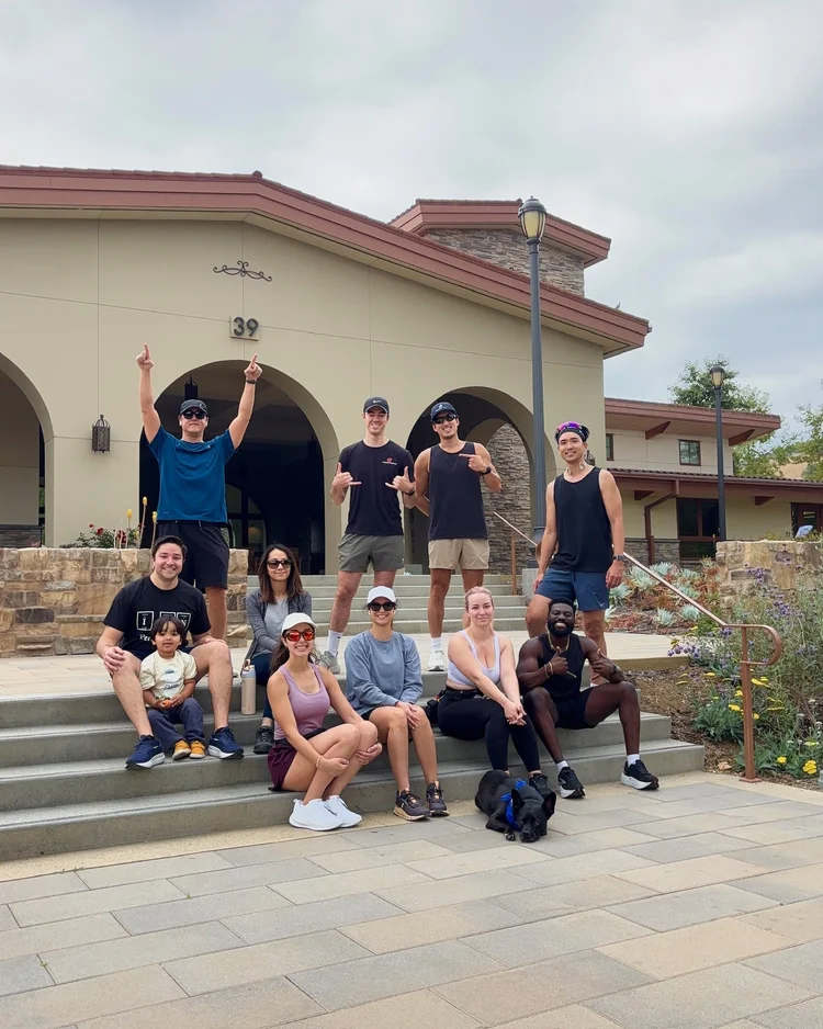 Crown Fitness fitness coach Run Club personal training coaching session in Irvine, CA