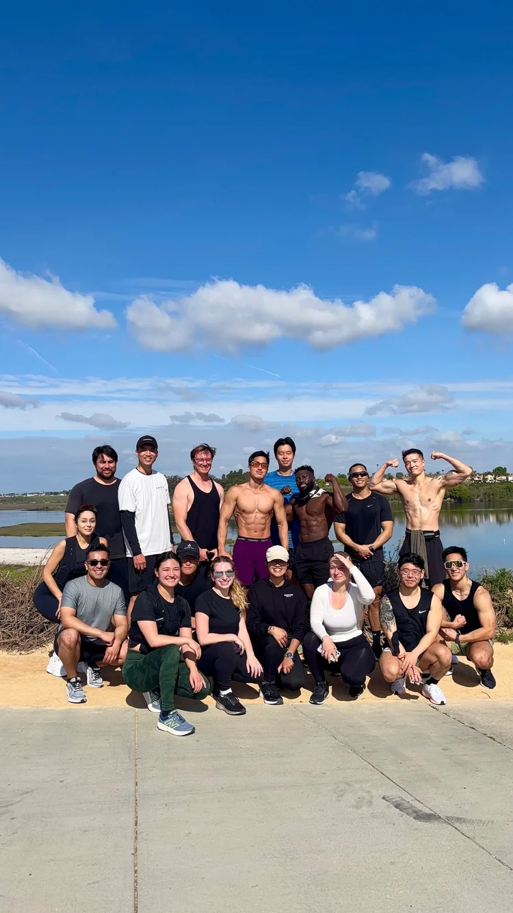 Crown Fitness Run Club fat loss personal training session in Irvine, CA