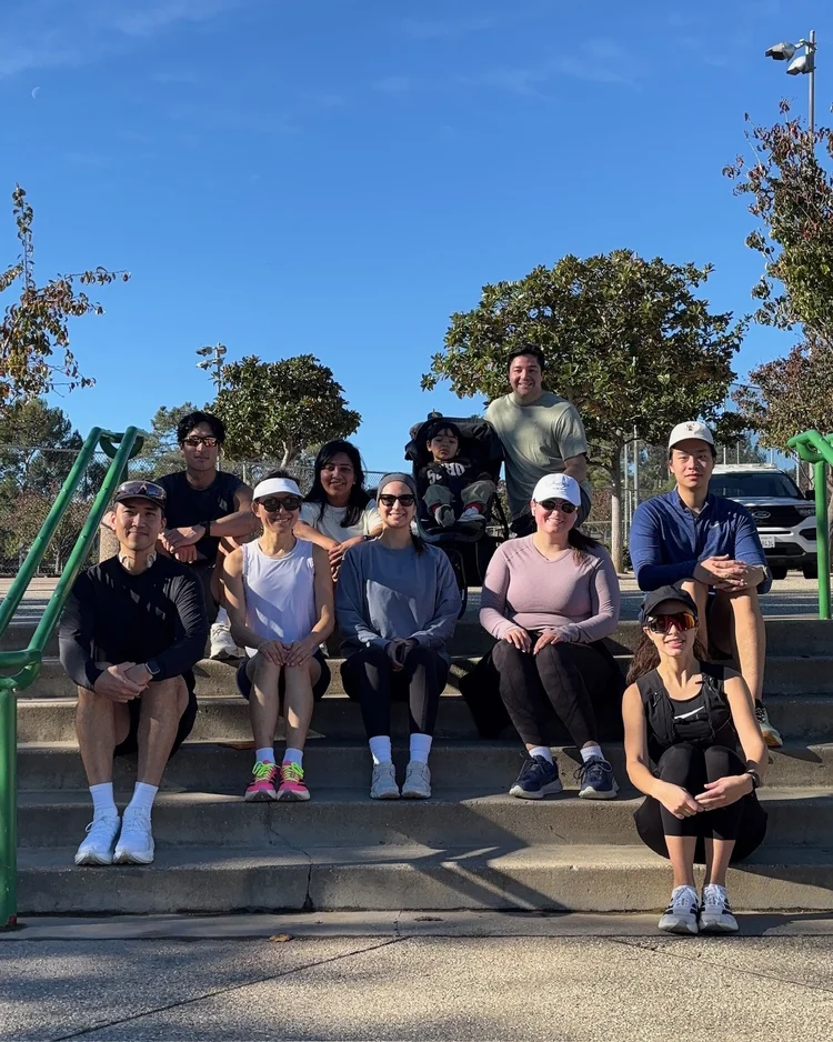 Crown Fitness Run Club personal training session in Irvine, CA