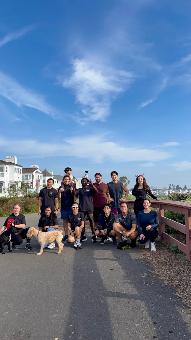 Crown Fitness fitness coach community run personal training event in Irvine, CA