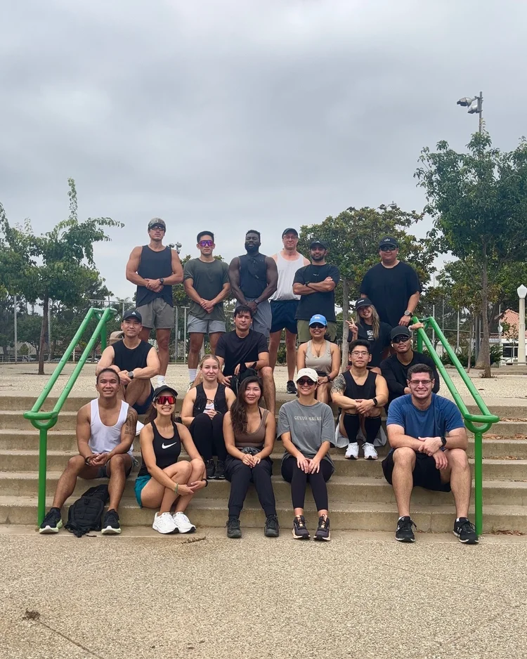 Crown Fitness outdoor community personal training run near Newport Beach, CA