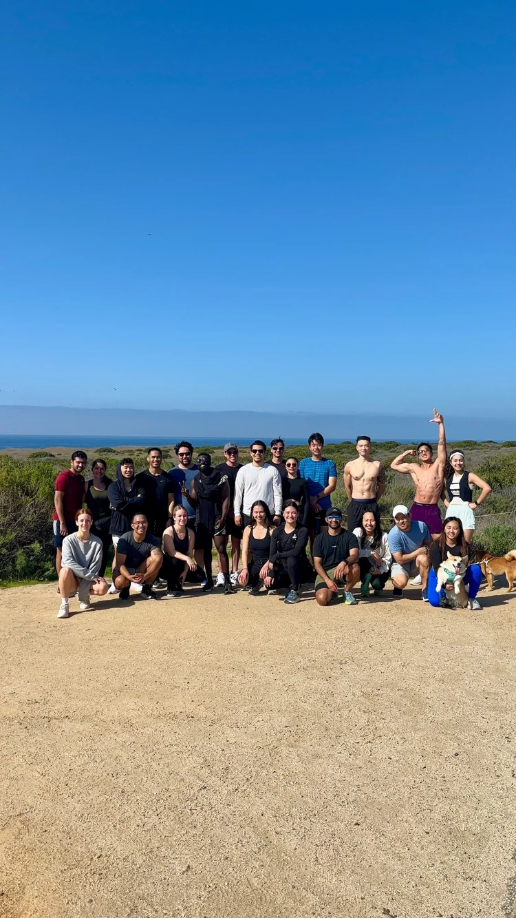 Crown Fitness Run Club personal training session in Irvine, CA